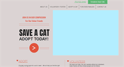 Desktop Screenshot of homewardboundcats.org