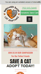 Mobile Screenshot of homewardboundcats.org